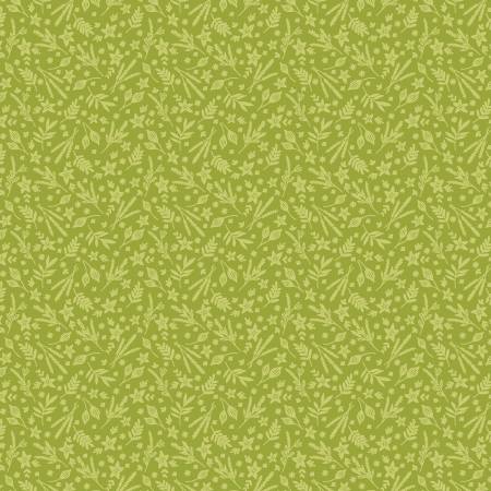 Among the Wildflowers Sketch Book Green