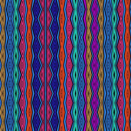 Fantasticats Blue Digital Geo Stripe