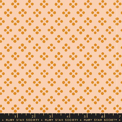 Geometry Creamsicle Pixie Dots