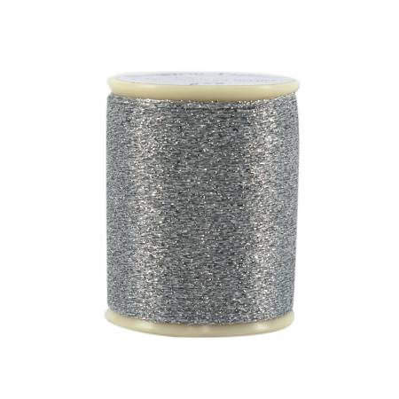 Razzle Dazzle Polyester Metallic Thread 8wt 110yds Sterling Silver