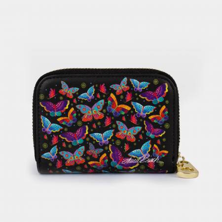 Mariposas Zipper Card Wallet