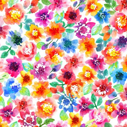 Sew Spring! Small Flowers Multi