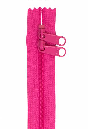 30" Zipper For Handbag Double-Slide - Raspberry