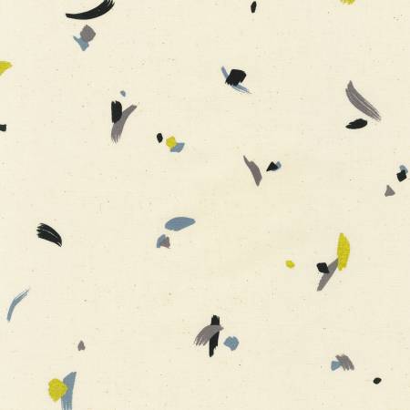 Brushy Spots Natural w/Metallic