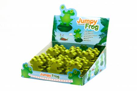 Jumpy Frog Tape Measure (Pink or Green)