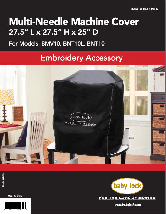 BabyLock 10 Needle Slip Cover