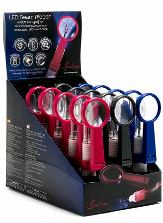 Sew Easy LED Seam Ripper With Magnifier