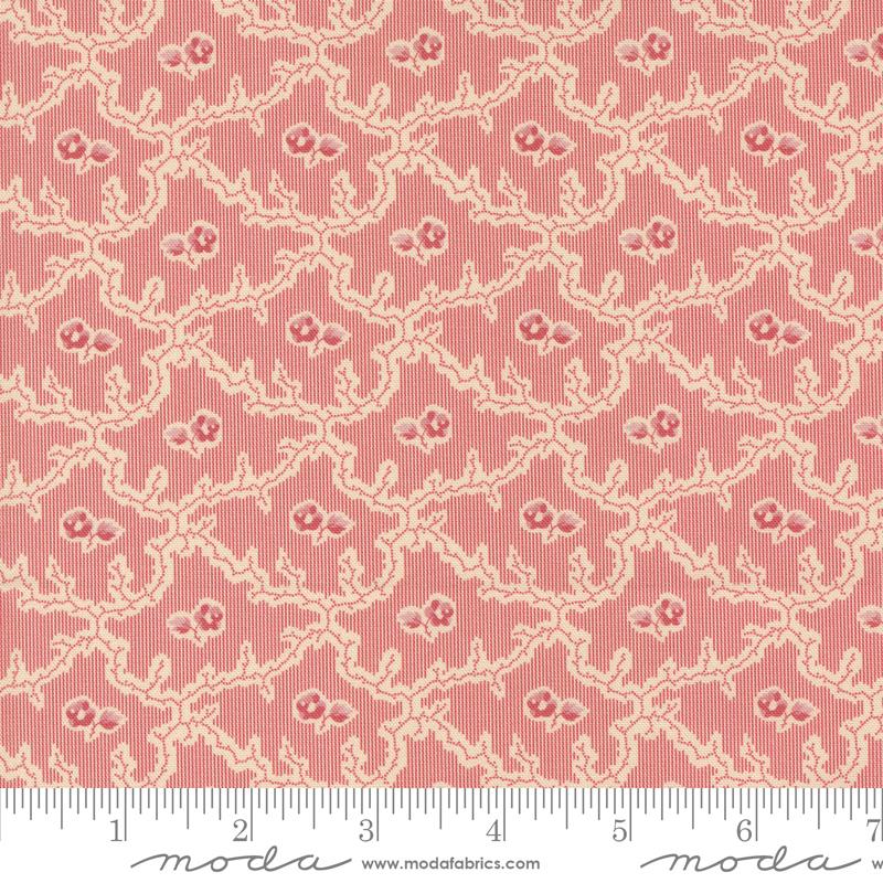 Lydias Lace Crimson Rosette