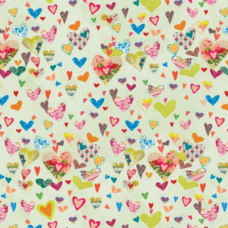 Follow Your Joy || Hearts || Light Sage