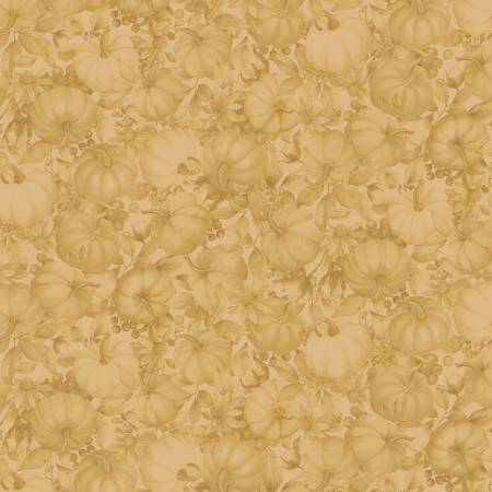 Bountiful Tonal Pumpkins Autumn