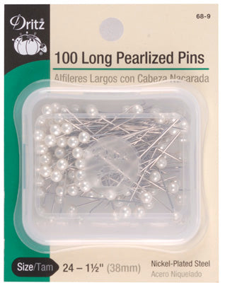 Pearlized Pins White