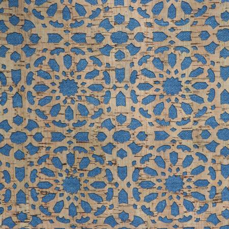 Denim Backed Mandala Pro Lite Cork 1/2 yard