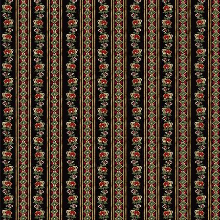 Circa Turkey Red Black Meander