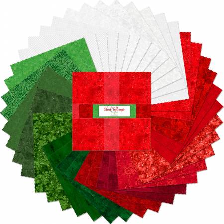 10in Squares, Karat Gems Glad Tidings, 42pcs