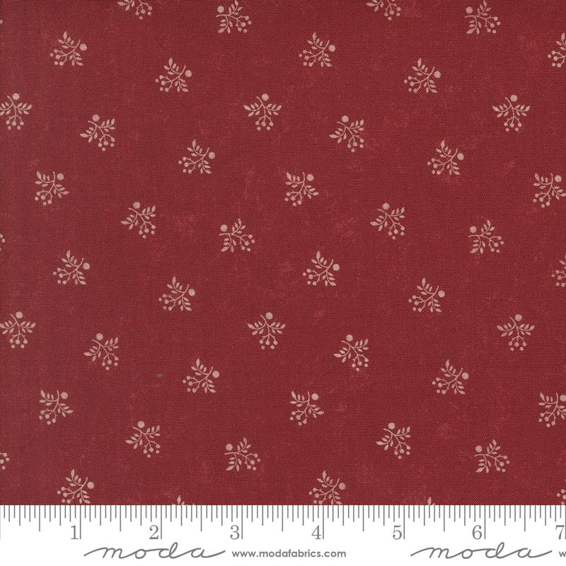 A Vintage Christmas Holly Red