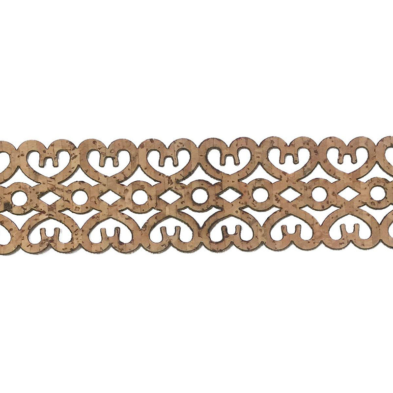 Cork Trim 1.5 Hearts