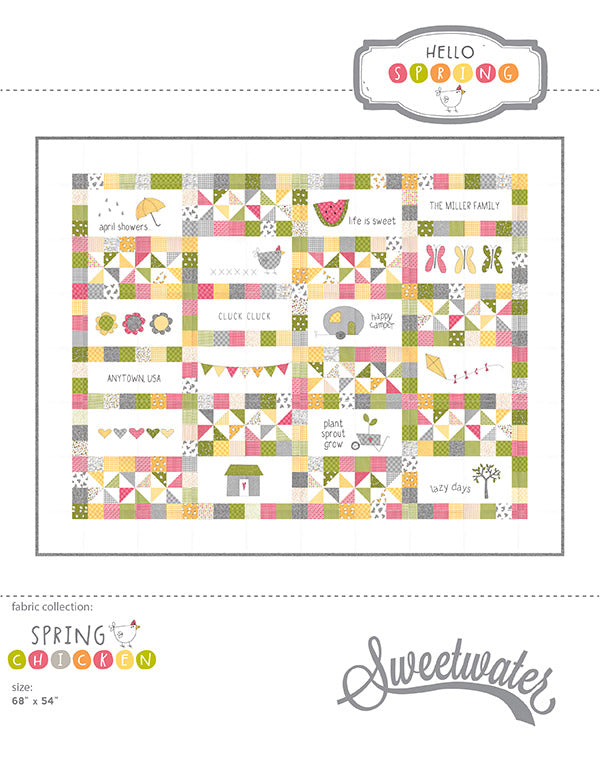 Hello Spring Quilt Pattern