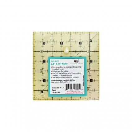 Quilter's Select 3-1/2" x 3-1/2" Ruler