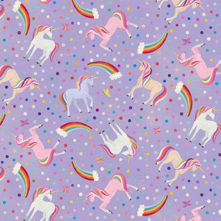 Enchanted Unicorn Lavender Rainbow Unicorns