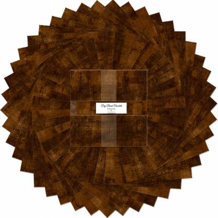 Dry Brush Chocolate || 10in Squares
