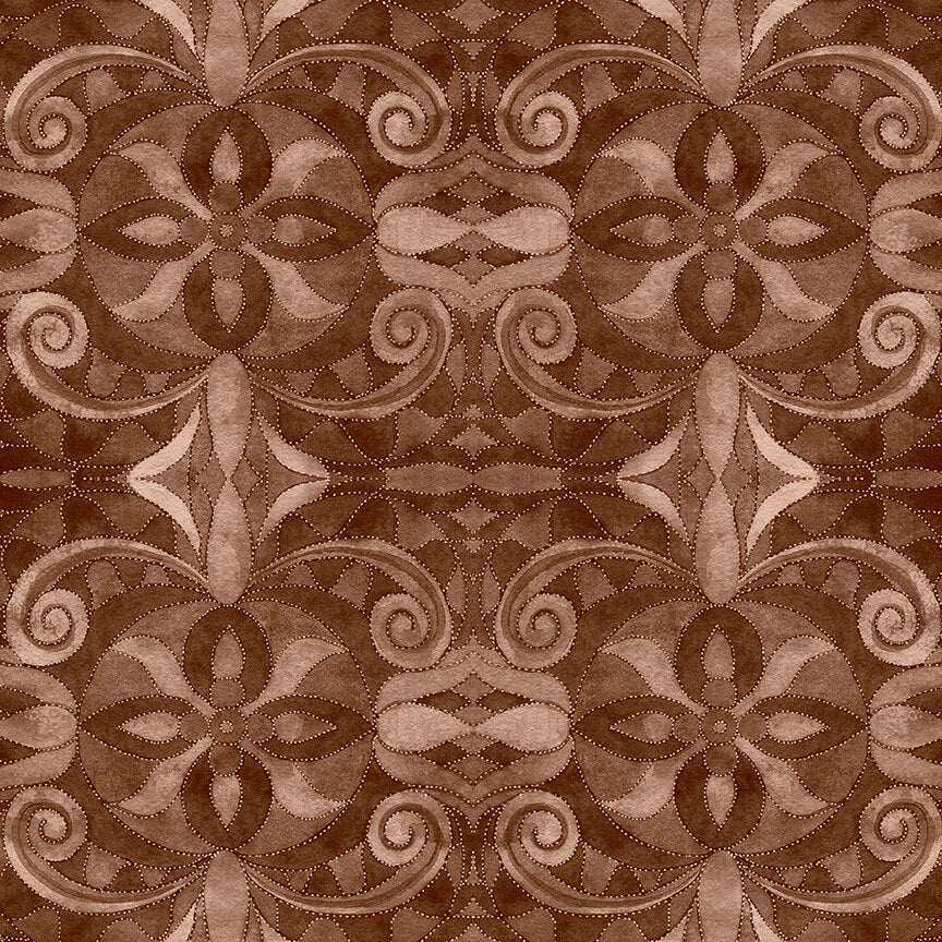 Baroque Medium Brown Wideback 108BAROQUE-9777-39