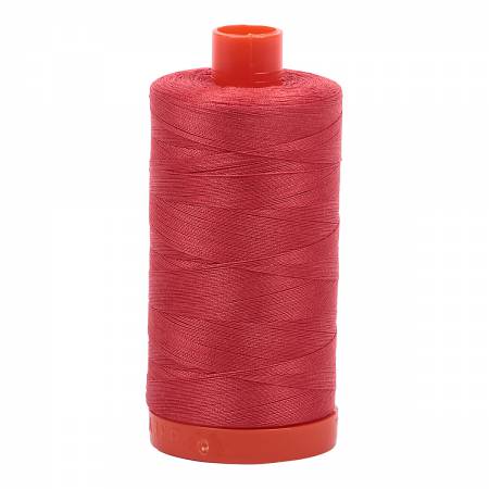 Aurifil Cotton 50wt 2255 Dark Red Orange