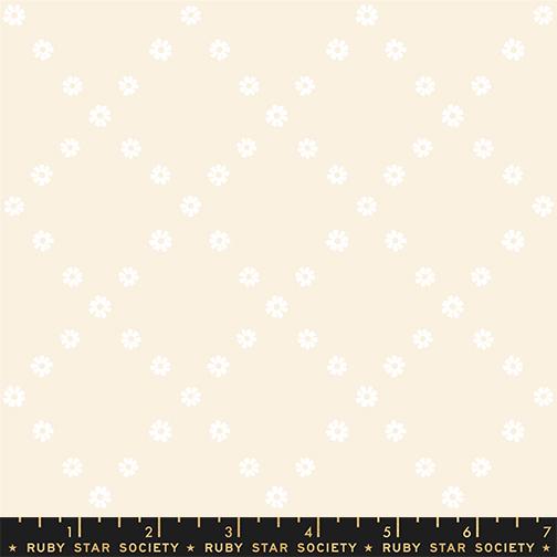 Best Day Ever Diamond Flowers in White On Natural