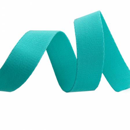 Tula Pink Spirit Teal EverGlow Webbing 1in x 2yd