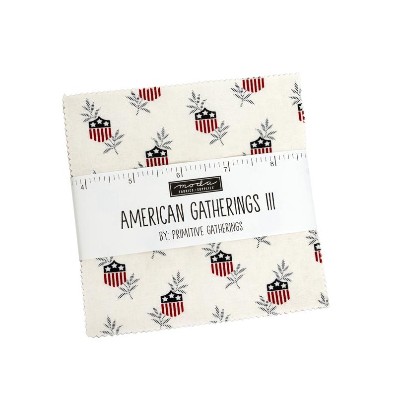 American Gath III Charm Pack 49320PP Moda Precuts#1