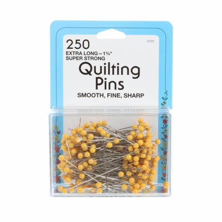 Quilting Yellow Head Pin Size 28 1-3/4in 250ct