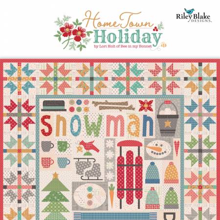 Home Town Holiday Fat Quarter Bundle 53pcs