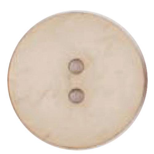 Button 45mm Round Ivory