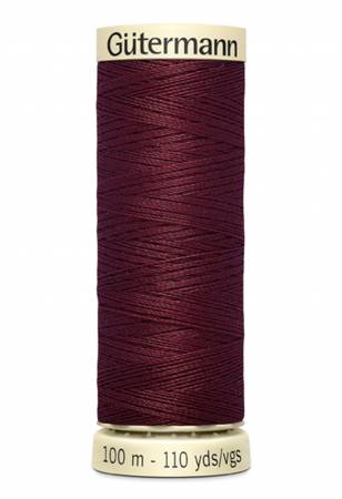 Gutermann Burgundy Sew-all Polyester All Purpose Thread 100m/110yds