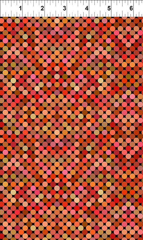 Colorful Dots Orange