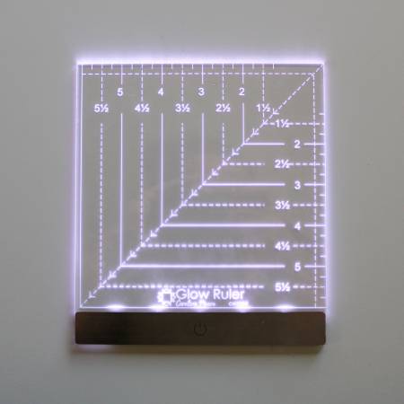 Glow Ruler 6" Right Hand Carolina Moore