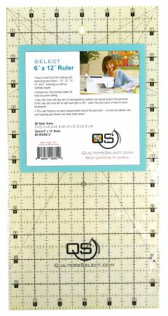 Quilters Select Ruler 6" x 12"