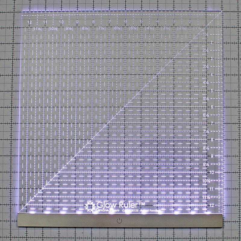 Glow Ruler 12.5" Carolina Moore