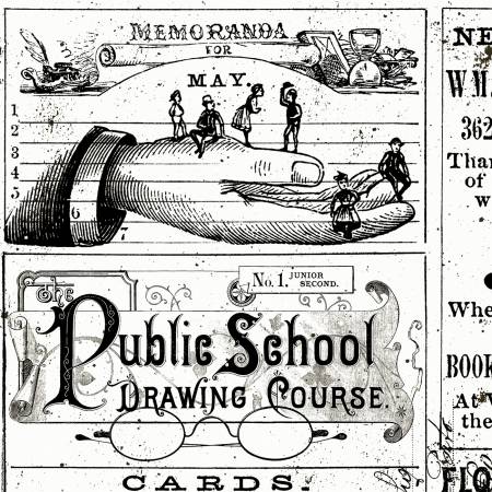 Art Journal Catalog Patch White