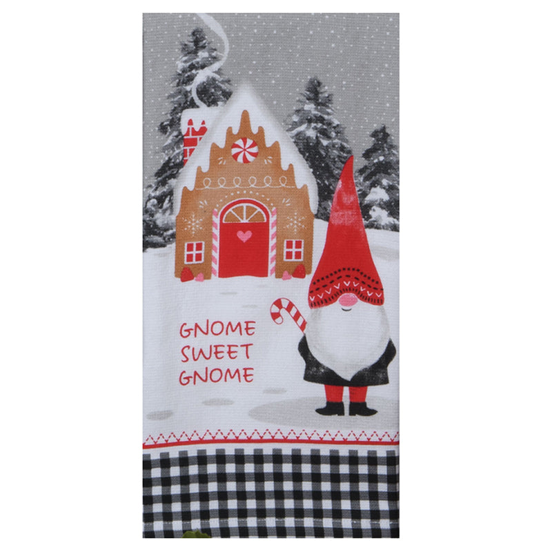 Terry Towel Gnome Sweet Gnome