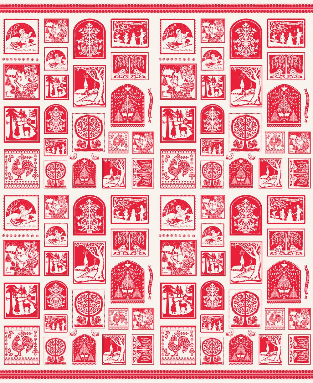 Buon Natale Snowflake Pomegrana