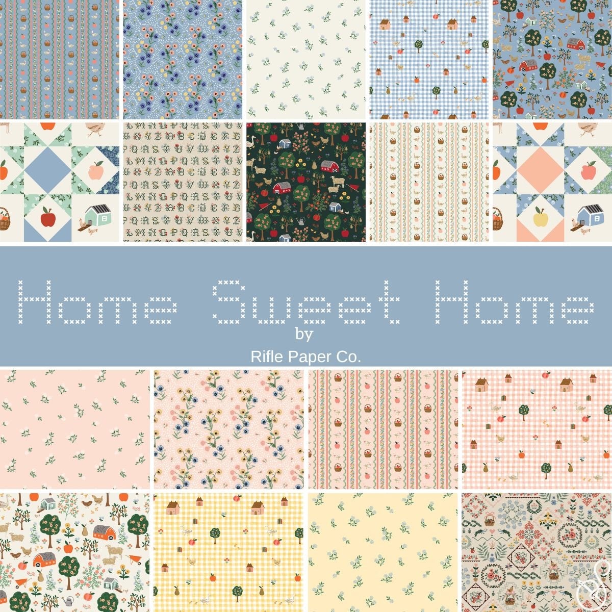 Home Sweet Home || Charm Pack || 42 Pcs.