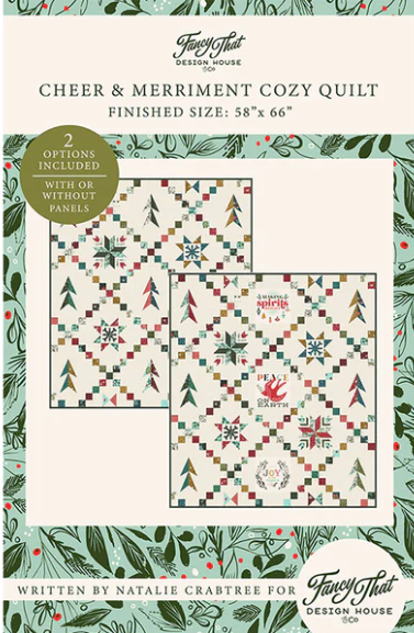MODA CHEER & MERRIMENT COZY QUILT PATTERN