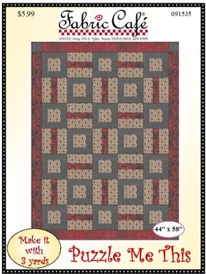 Puzzle Me This 3 Yard Quilt