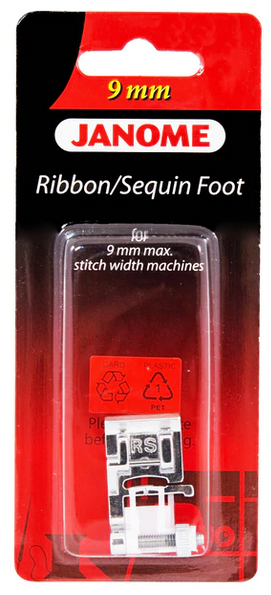 Janome 9 mm Ribbon/Sequin Foot