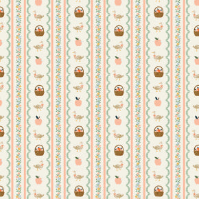 Home Sweet Home || Farmhouse Stripe || Cream