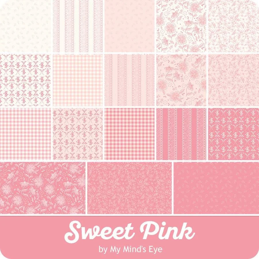 Sweet Pink || 5" Stacker || 42 pieces