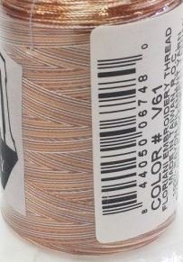 Floriani Variegated V61 Tan Stripe