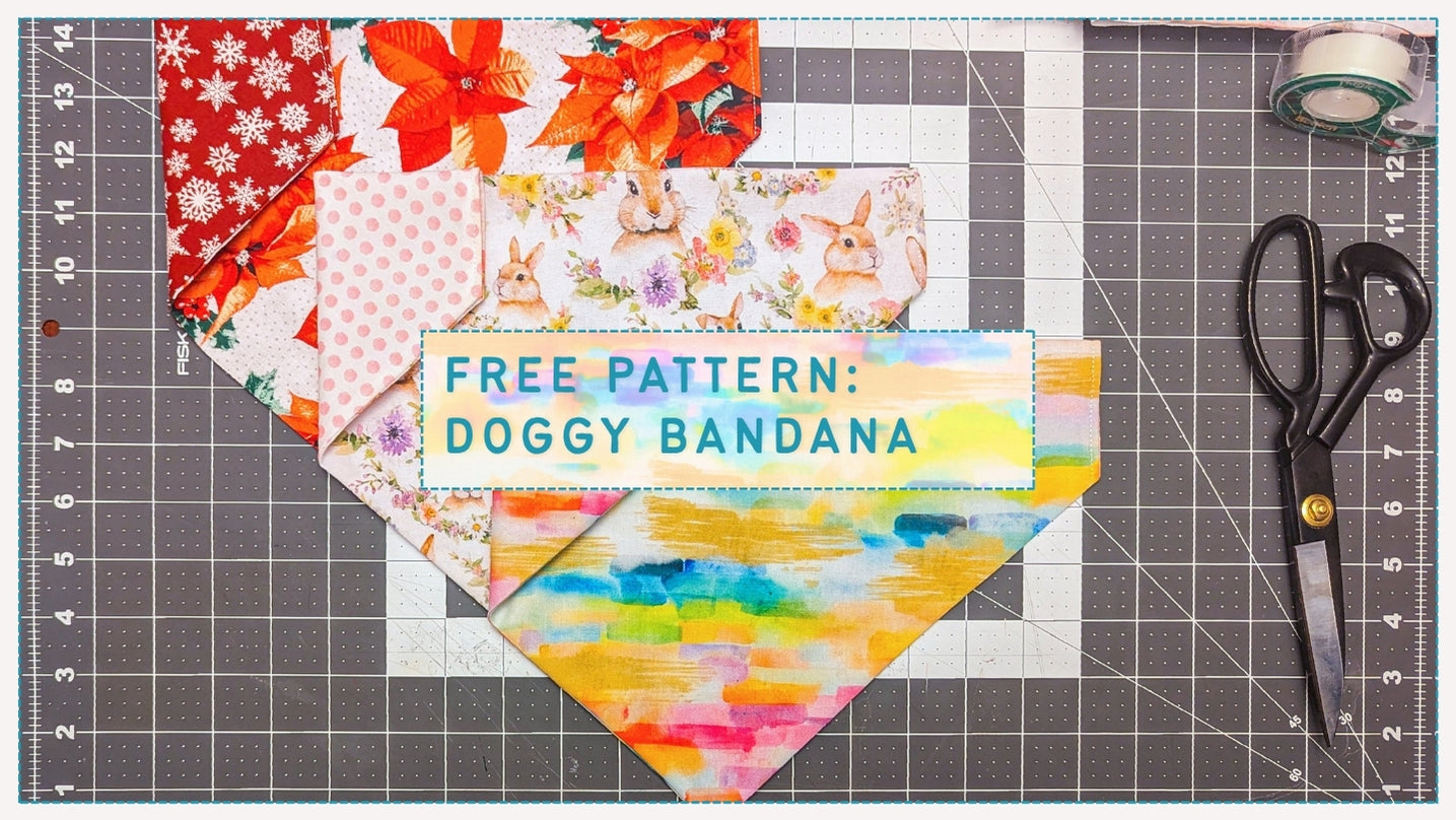 Free Pattern: Dog Bandana