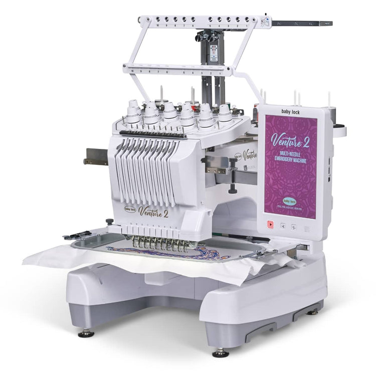 Baby Lock Venture 2 embroidery machine at Marietta's Quilt & Sew