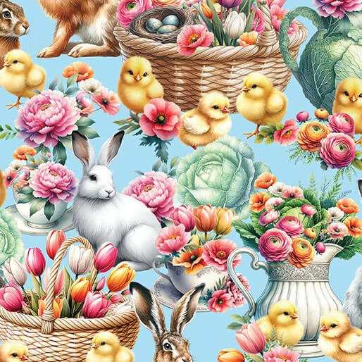 Garden Tea - By Nicole DeCamp from Benartex